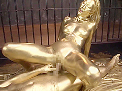 aBG-006SP Gal-golden slave girl AIKA